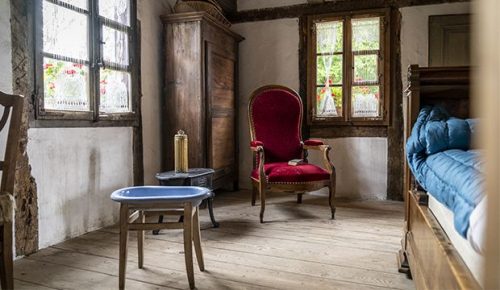 Intérieur ferme de boron